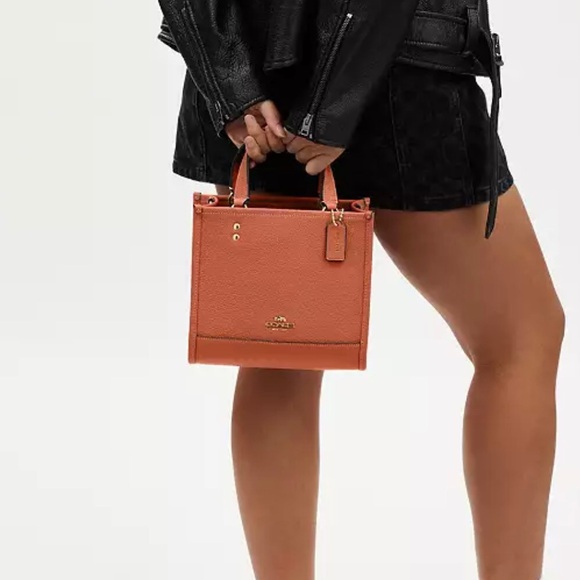 NWT Coach Dempsey Tote Bag 22 in Sunset - Picture 3 of 8